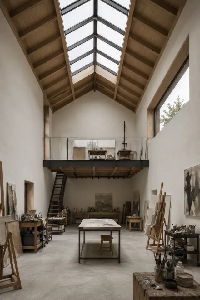 Interiér ateliéru