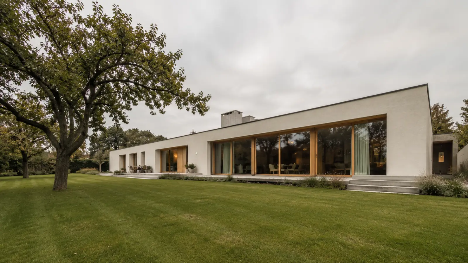 Dům se dvěma zahradami